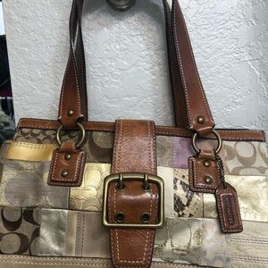 Vintage coach purse.